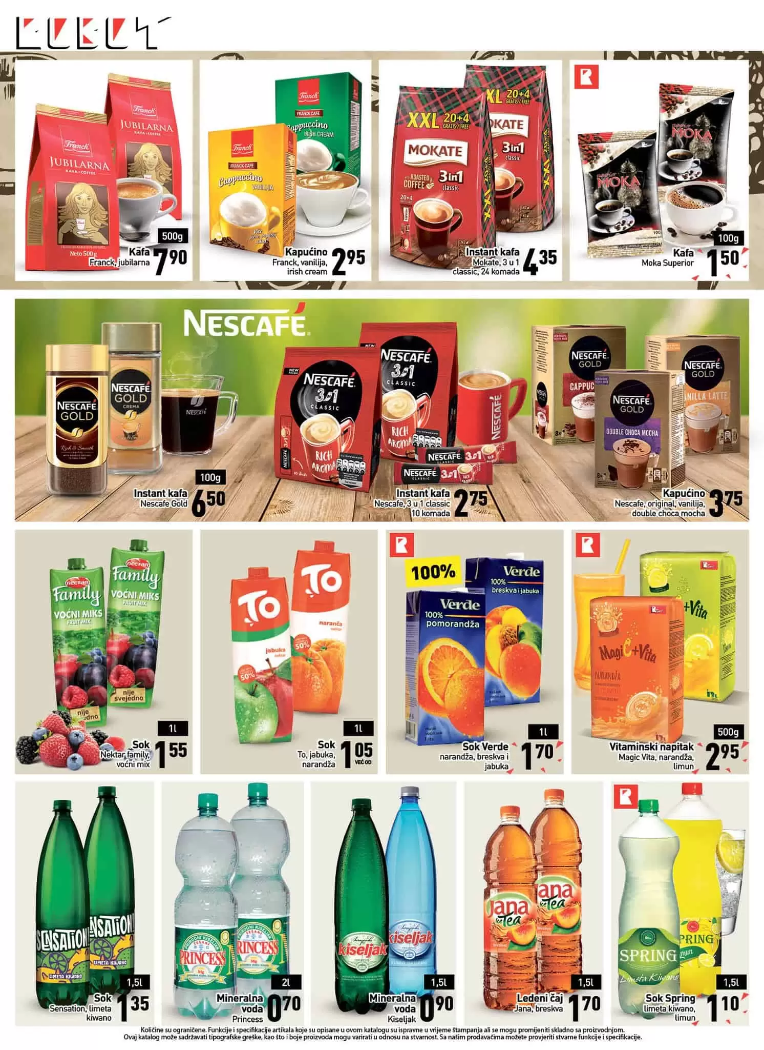 Robot katalog donosi nam akcijske cijene hrane, voca i povrca, kucne hemije, djecijih pelena! Posjetite robot prodavnice i ustedite novac!