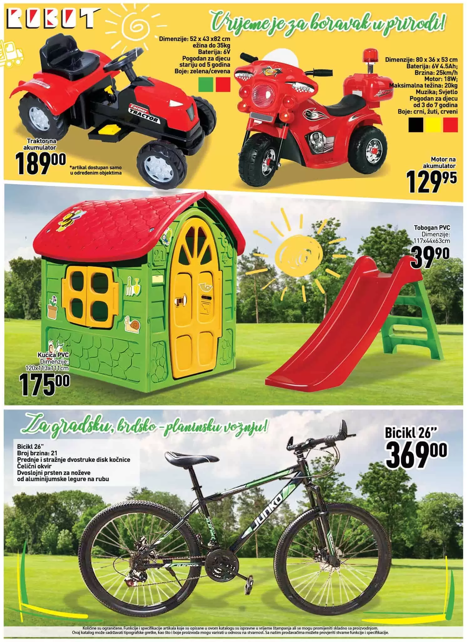 Robot katalog donosi nam akcijske cijene hrane, voca i povrca, kucne hemije, djecijih pelena! Posjetite robot prodavnice i ustedite novac!