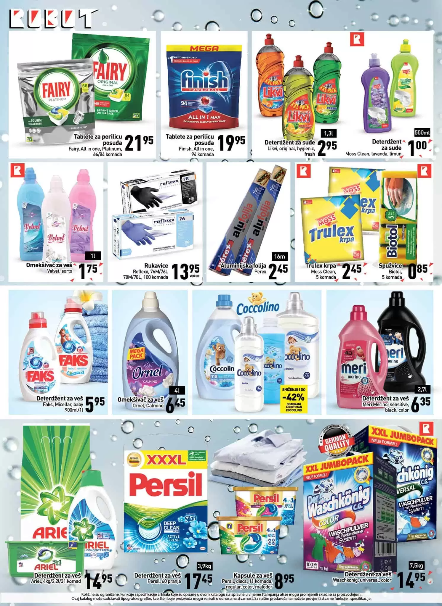 Robot katalog donosi nam akcijske cijene hrane, voca i povrca, kucne hemije, djecijih pelena! Posjetite robot prodavnice i ustedite novac!