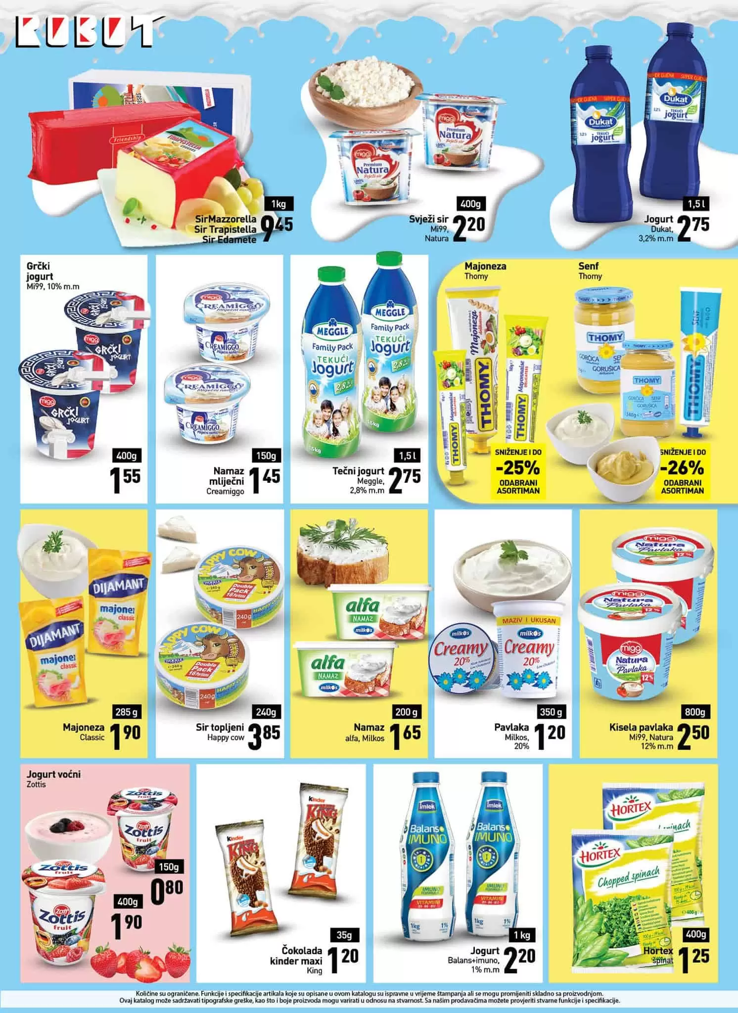 Robot katalog donosi nam akcijske cijene hrane, voca i povrca, kucne hemije, djecijih pelena! Posjetite robot prodavnice i ustedite novac!