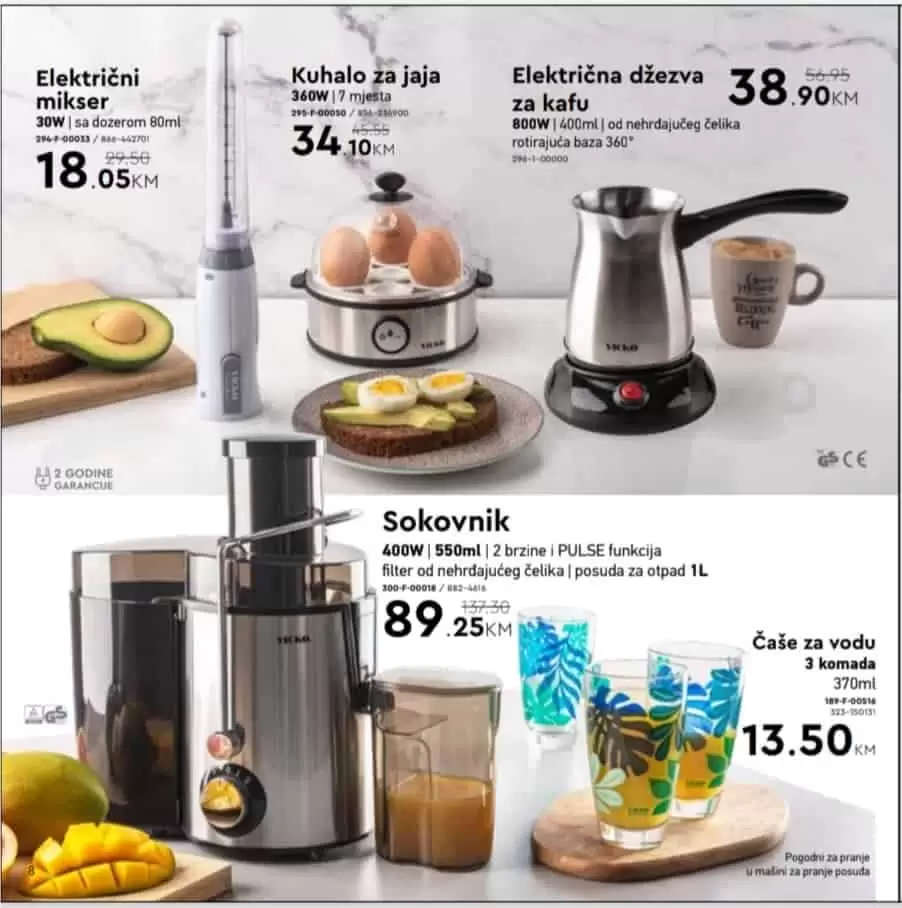 Vicko katalog donosi nam sjajne cijene posudja, aparata za kuhinju. Pogledajte neodoljivu Vicko ponudu i obaveznoo posjetite Vicko prdavnice.