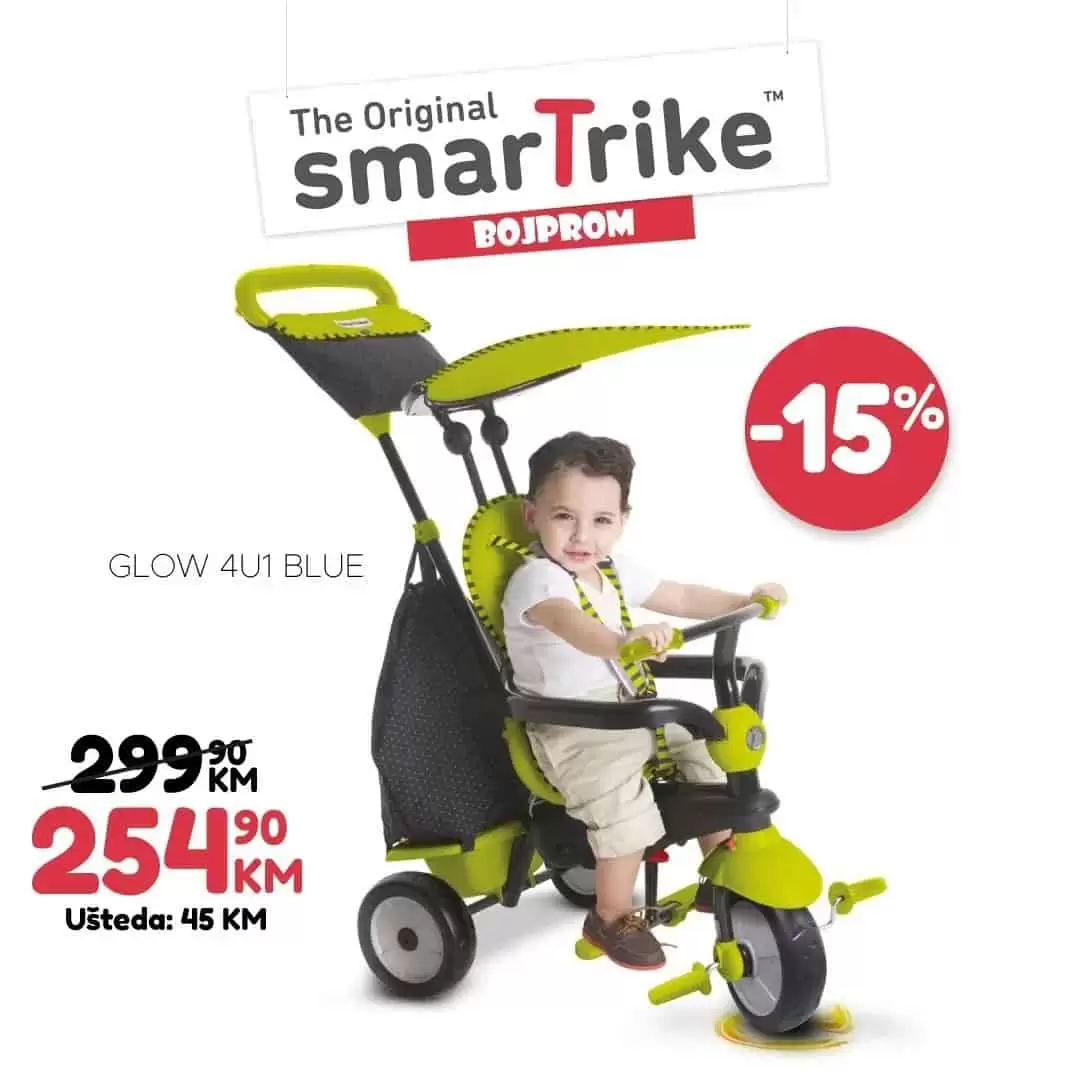 Bojprom akcija SMART TRIKE TRICIKLI do 12.05.2022.