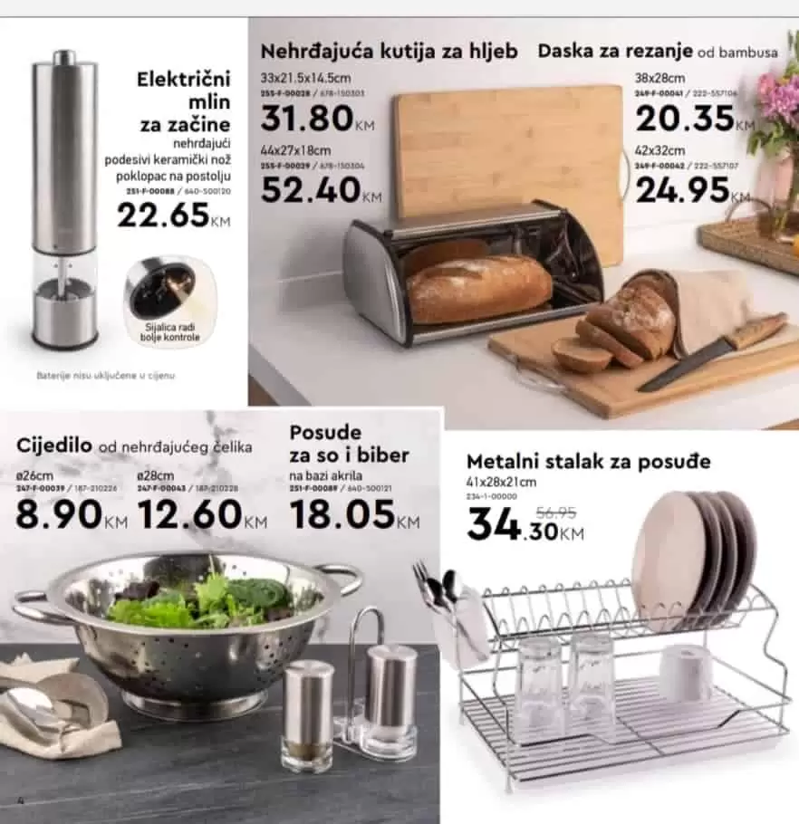 Vicko katalog donosi nam sjajne cijene posudja, aparata za kuhinju. Pogledajte neodoljivu Vicko ponudu i obaveznoo posjetite Vicko prdavnice.