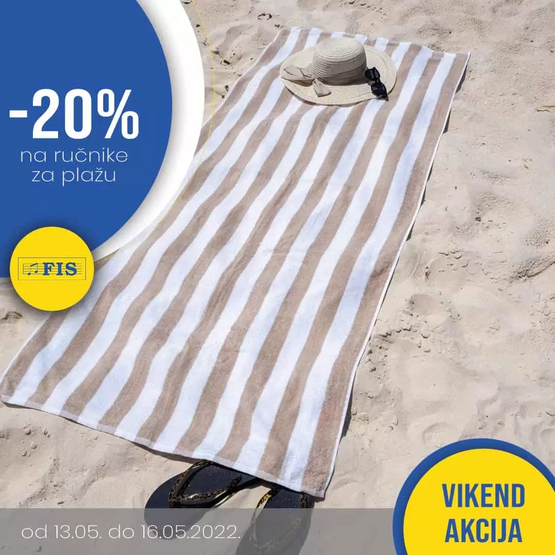 Fis vikend akcija kucnog tekstila!