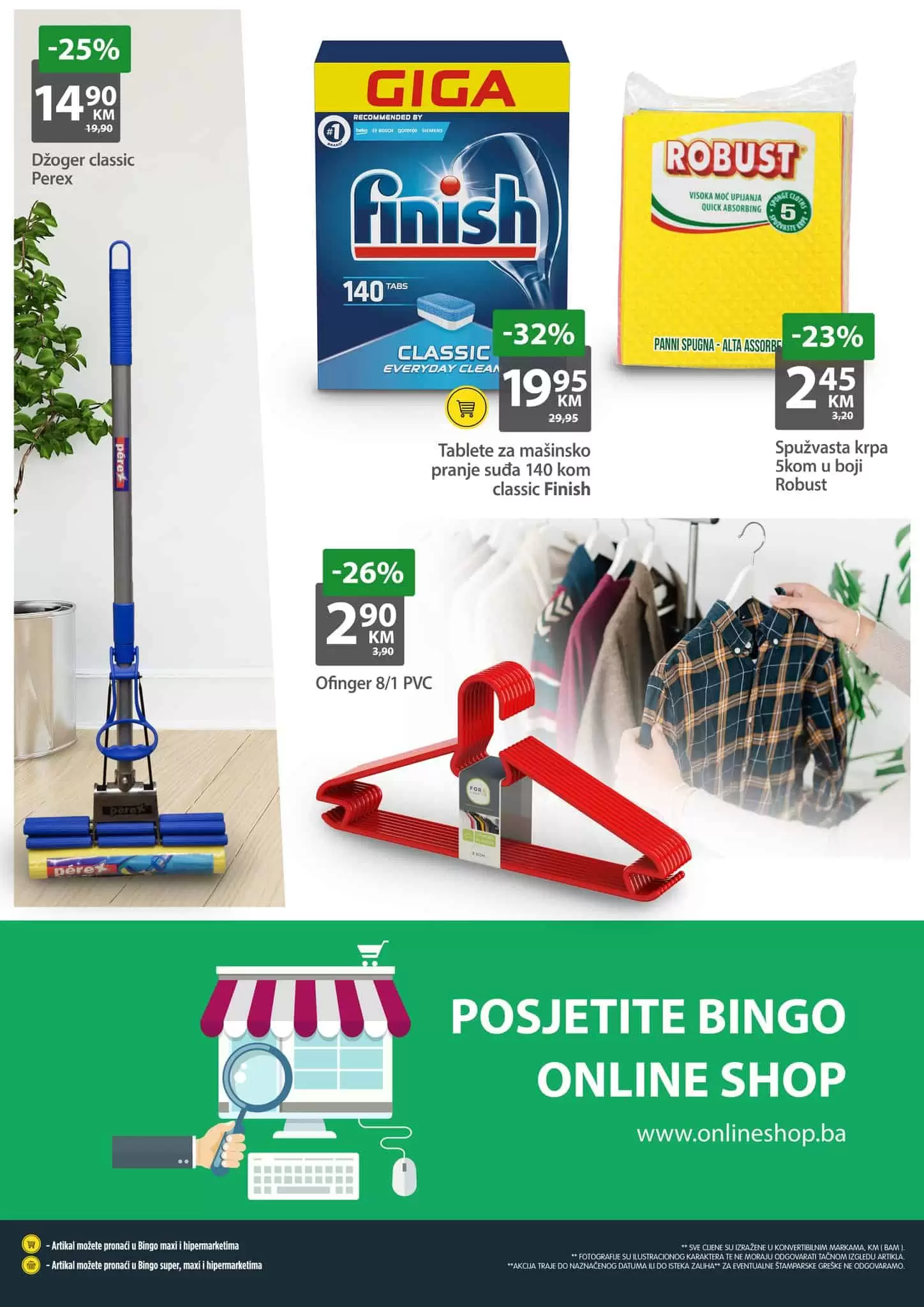 Bingo vikend akcija donsi nam siženja prehrambenih proizvoda i hemije. Pogledajte sta nam je BIngo pripremio i posjetite najblizu Bingo prodavnicu!