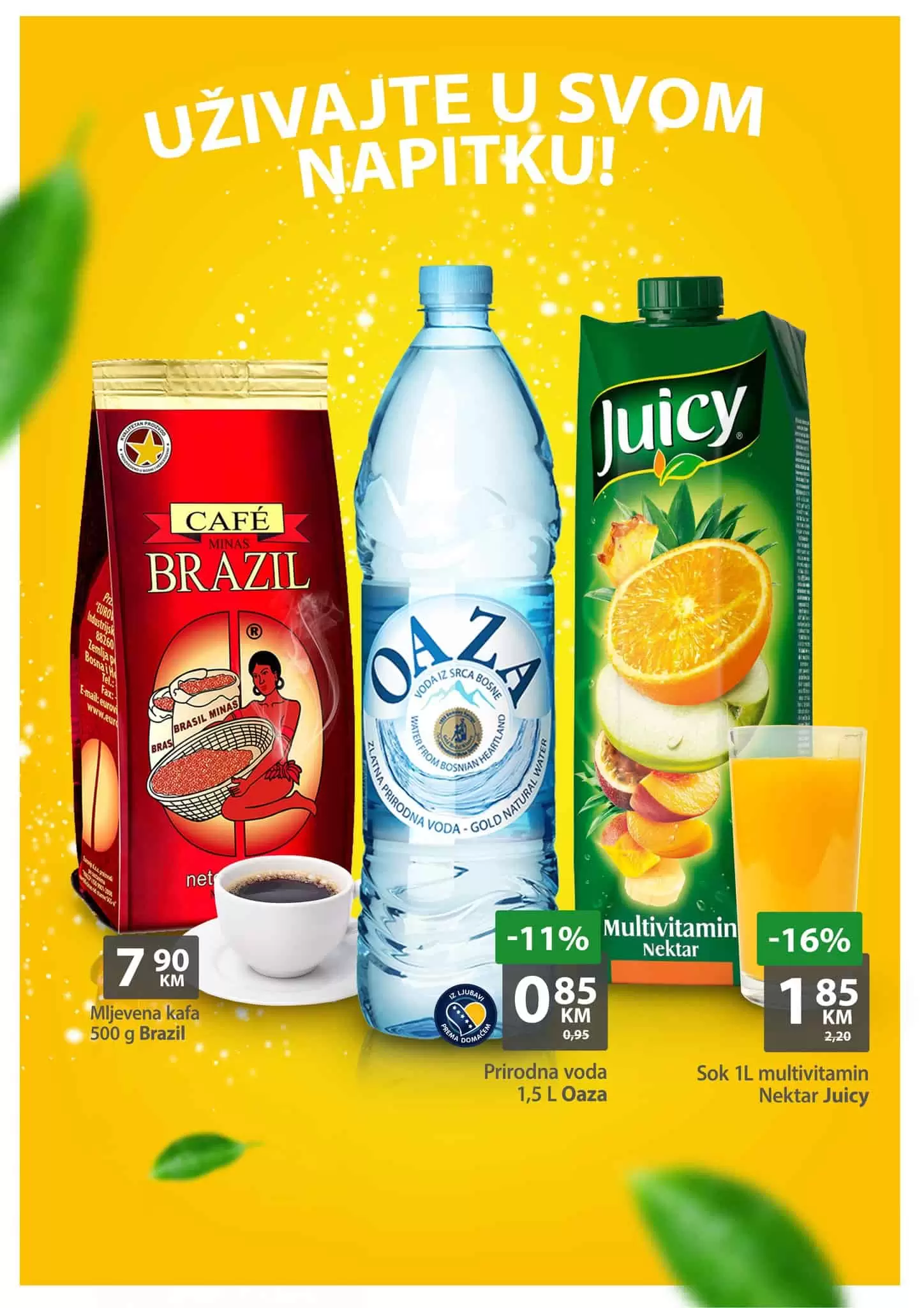 Bingo vikend akcija donsi nam siženja prehrambenih proizvoda i hemije. Pogledajte sta nam je BIngo pripremio i posjetite najblizu Bingo prodavnicu!