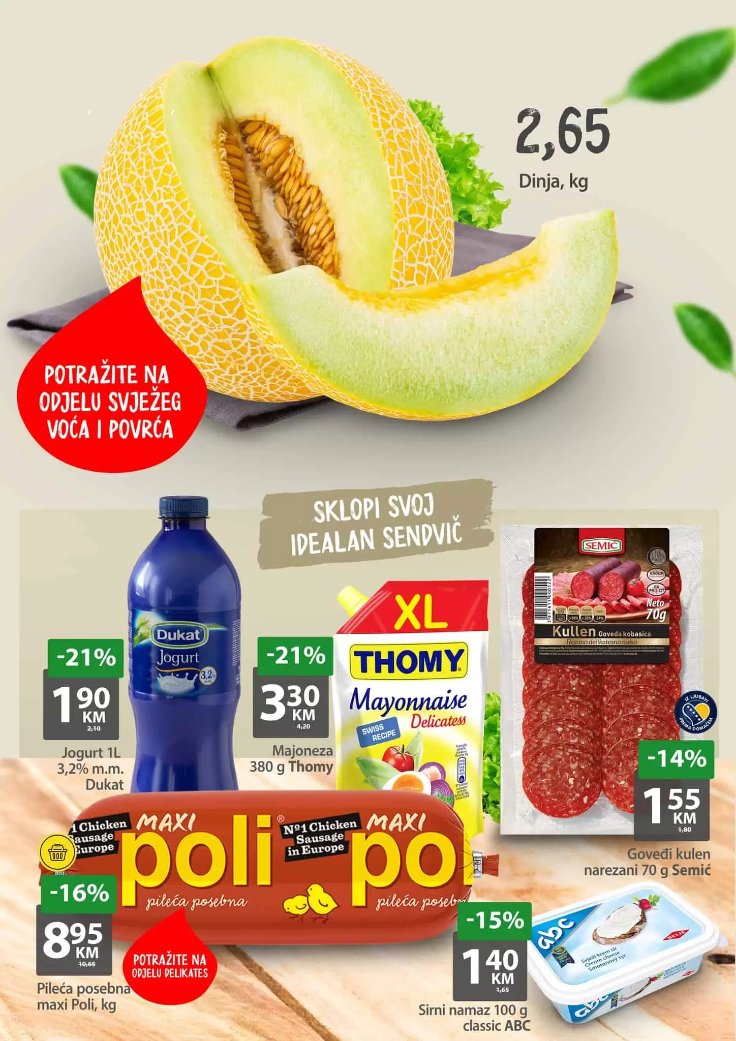 Bingo vikend akcija donsi nam siženja prehrambenih proizvoda i hemije. Pogledajte sta nam je BIngo pripremio i posjetite najblizu Bingo prodavnicu!