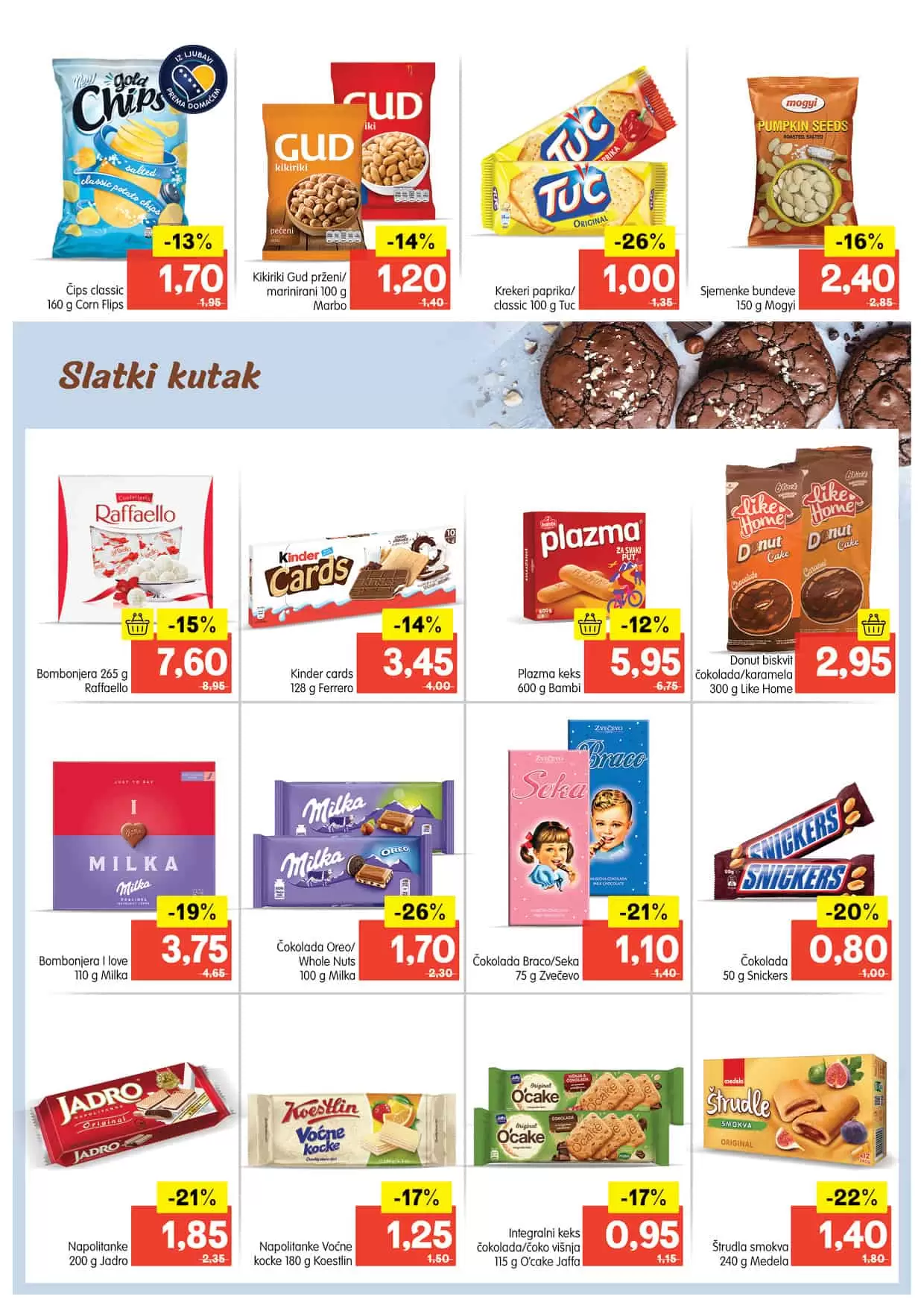 Bingo akcijski katalog donosi nam sjajnu ponudu prehrambenih proizvoda. Iskoristite akcijske cijene i uštedite novac! Bingo prodavnice čekaju na vas!