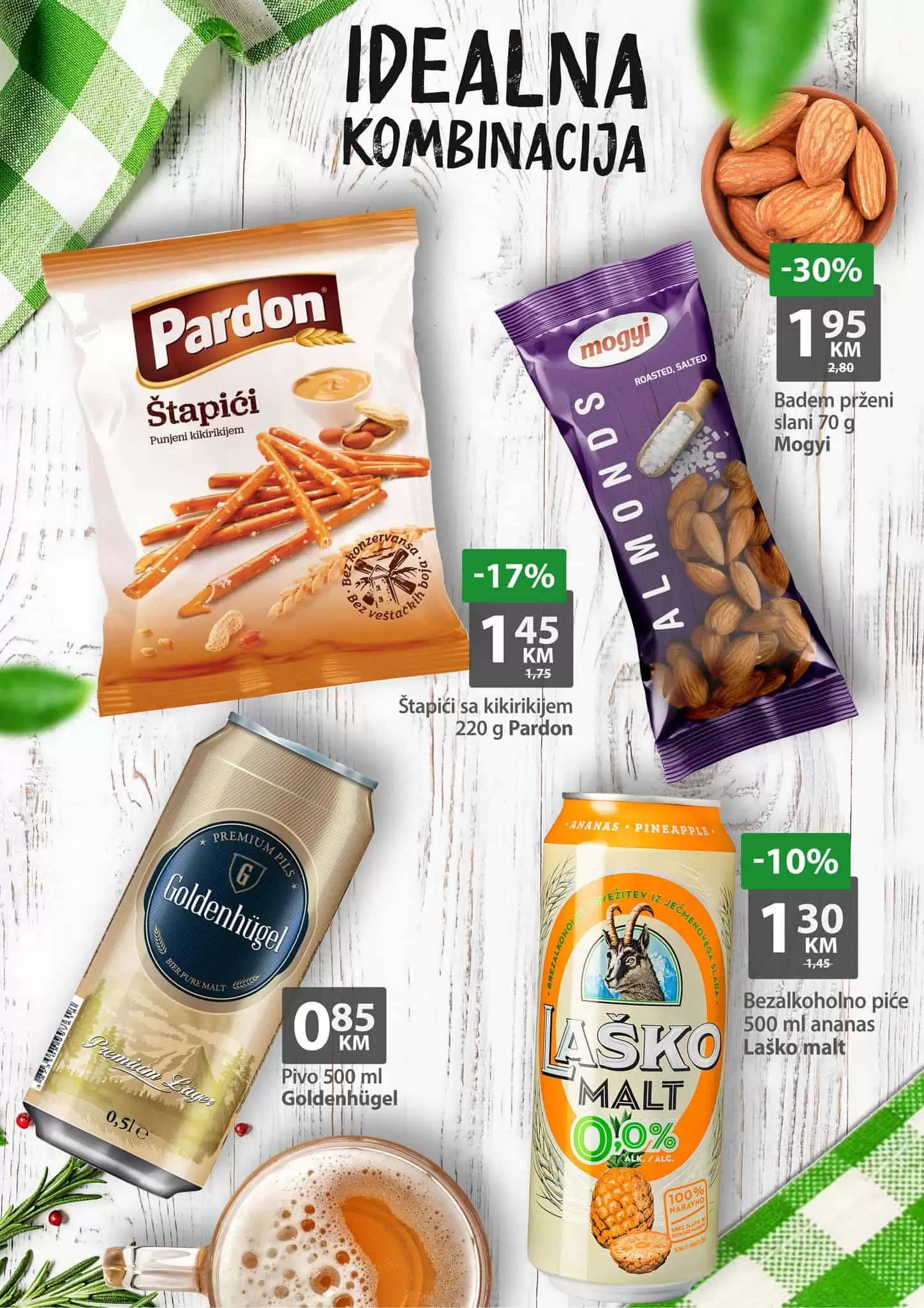 Bingo vikend akcija donsi nam siženja prehrambenih proizvoda i hemije. Pogledajte sta nam je BIngo pripremio i posjetite najblizu Bingo prodavnicu!