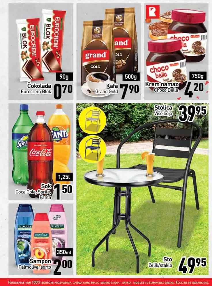 Robot akcija za pocetak sedmice donosi nam sjajne akcijske cijene prehrane! Posjetite robot prodavnice i ustedite novac!