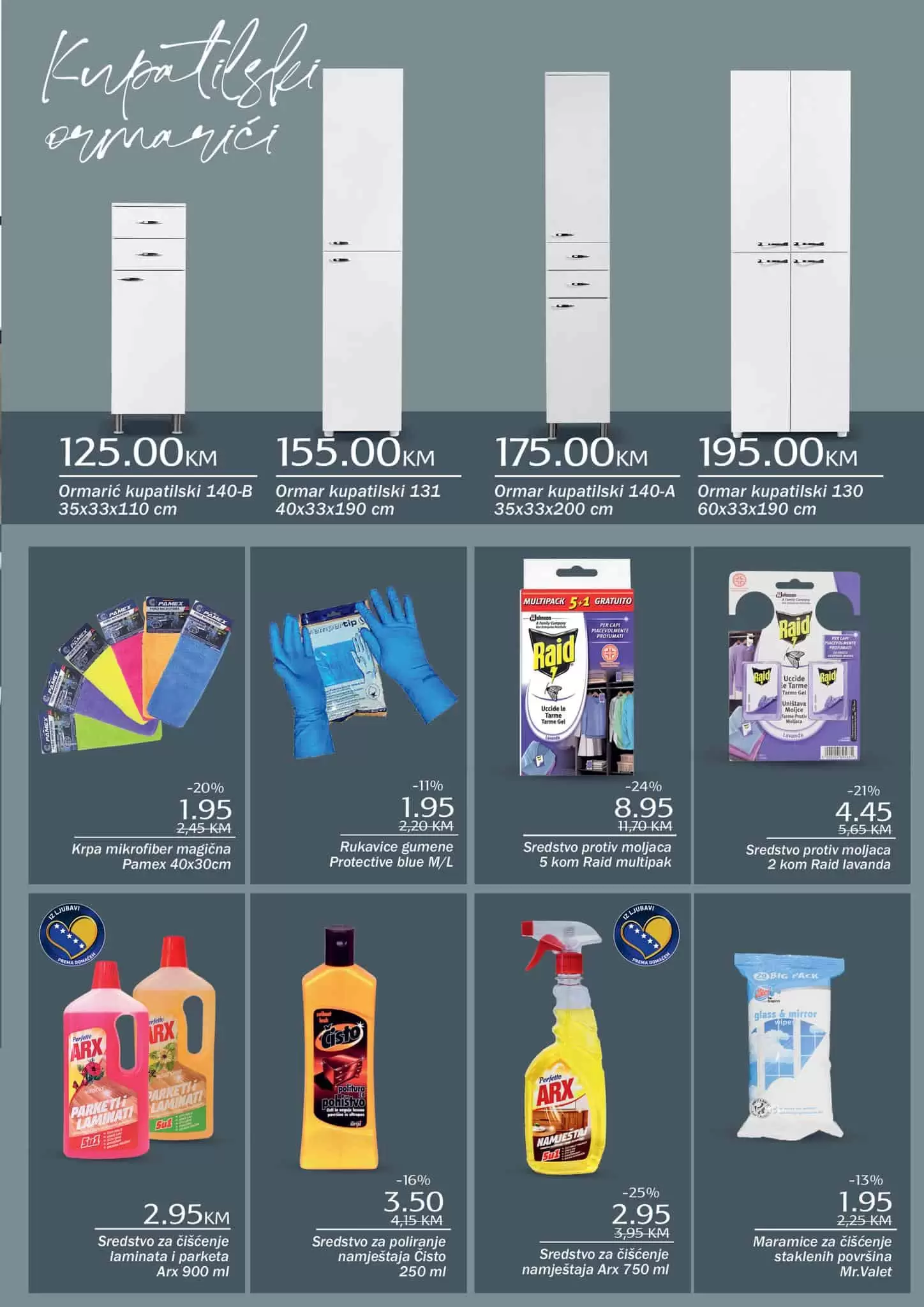 Bingo katalog NAMJEŠTAJ donosi nam sjajne akcijske cijene komoda, regala, polica, ugaoonih garnitura i jos mnogo toga! Pogledajte BINGO namjestaj i uzivajte u sjajnoj ponudi!