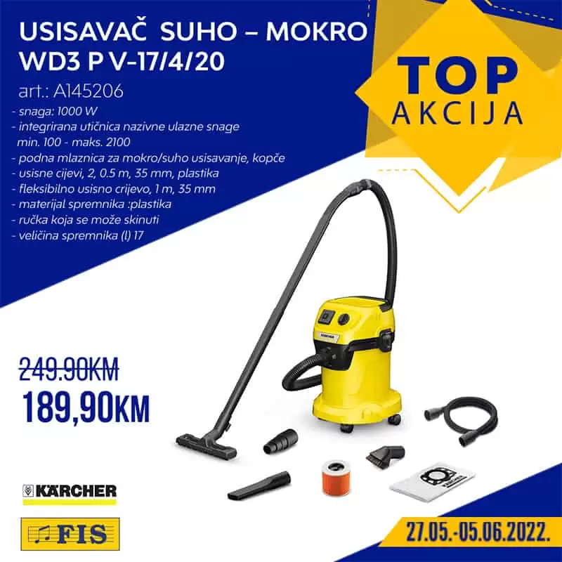 FIS TOP akcija donosi nam TOP cijene za odabrani asortiman!