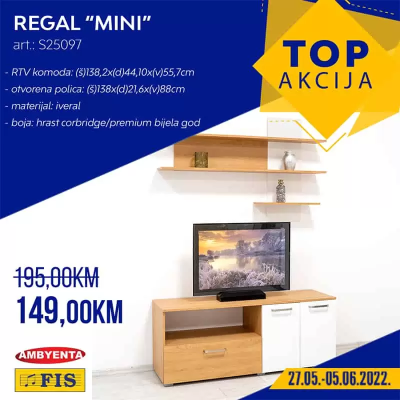 FIS TOP akcija donosi nam TOP cijene za odabrani asortiman!