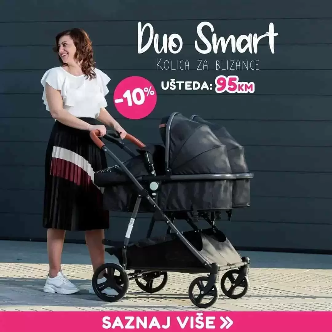 Bojprom Chipolino kolica DUO SMART Kolica za blizance