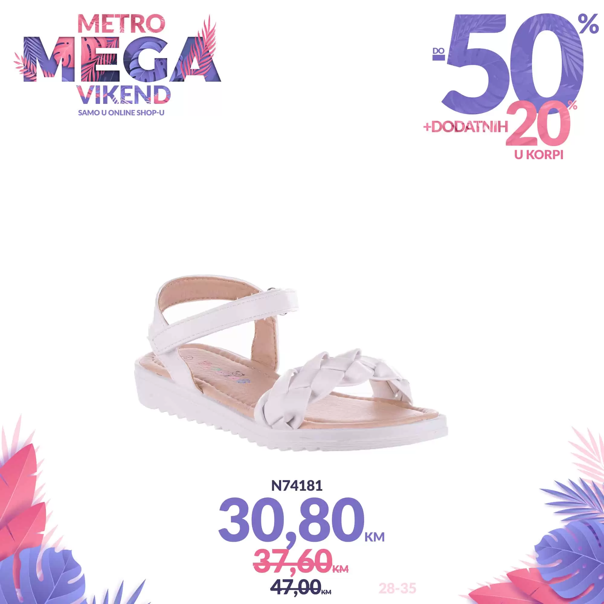 Metro MEGA vikend 20-23.05.2022. OSTVARI dodatnih 20% popusta na već sniženo do 50%!