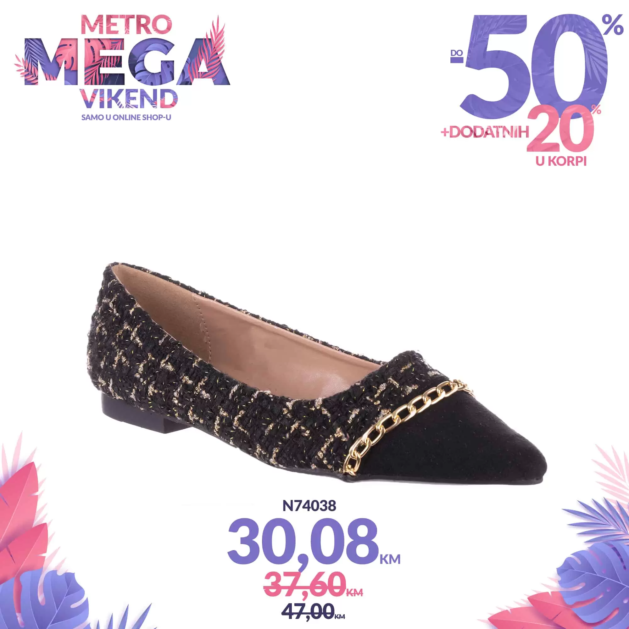 Metro MEGA vikend 20-23.05.2022. OSTVARI dodatnih 20% popusta na već sniženo do 50%!