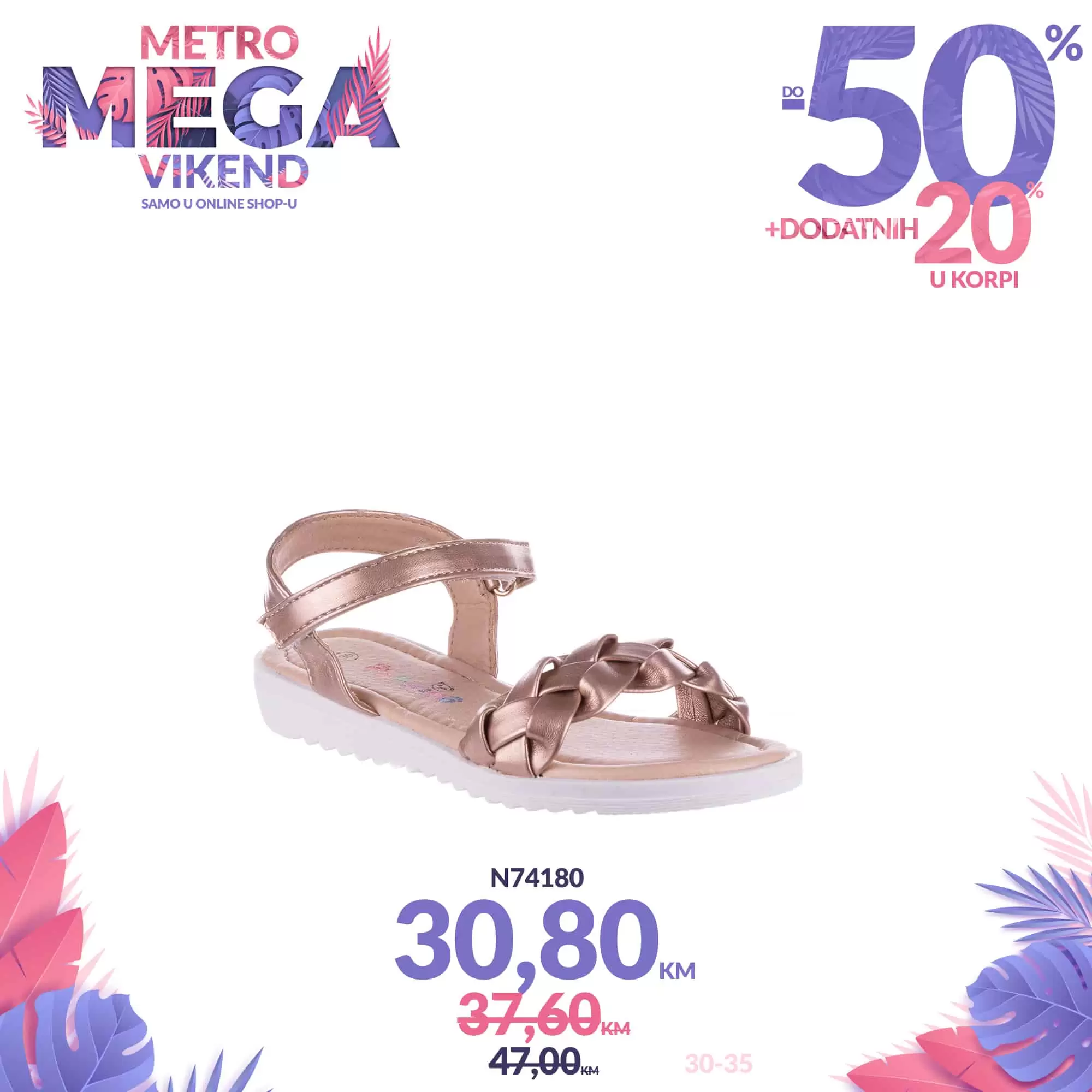 Metro MEGA vikend 20-23.05.2022. OSTVARI dodatnih 20% popusta na već sniženo do 50%!