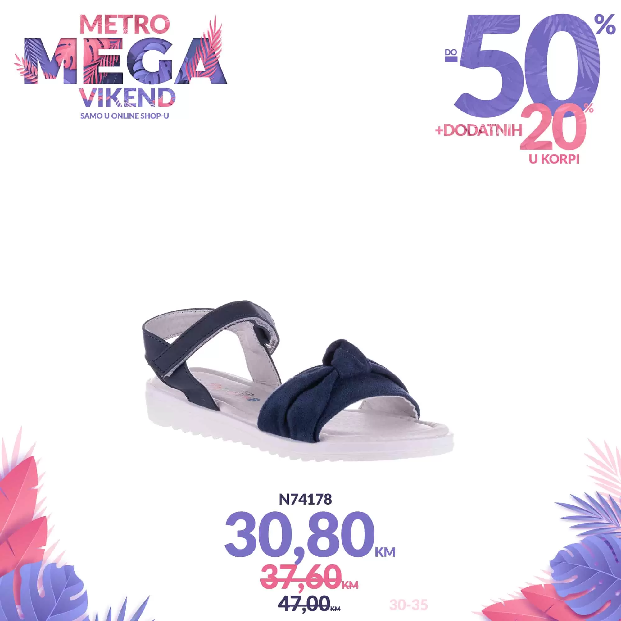 Metro MEGA vikend 20-23.05.2022. OSTVARI dodatnih 20% popusta na već sniženo do 50%!