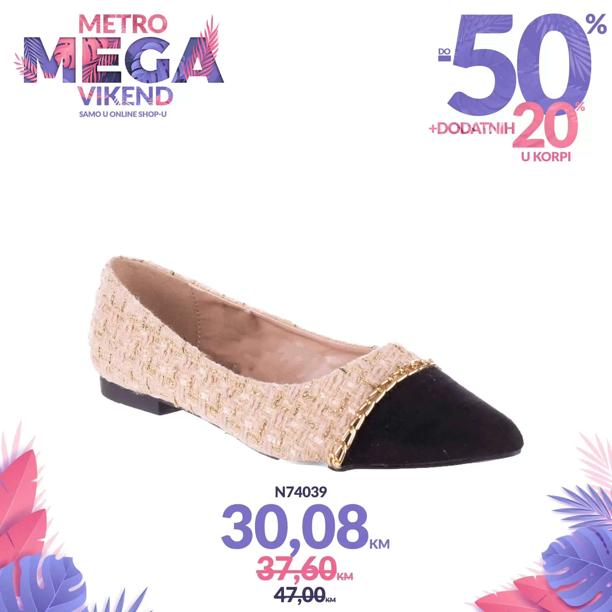 Metro MEGA vikend 20-23.05.2022. OSTVARI dodatnih 20% popusta na već sniženo do 50%!