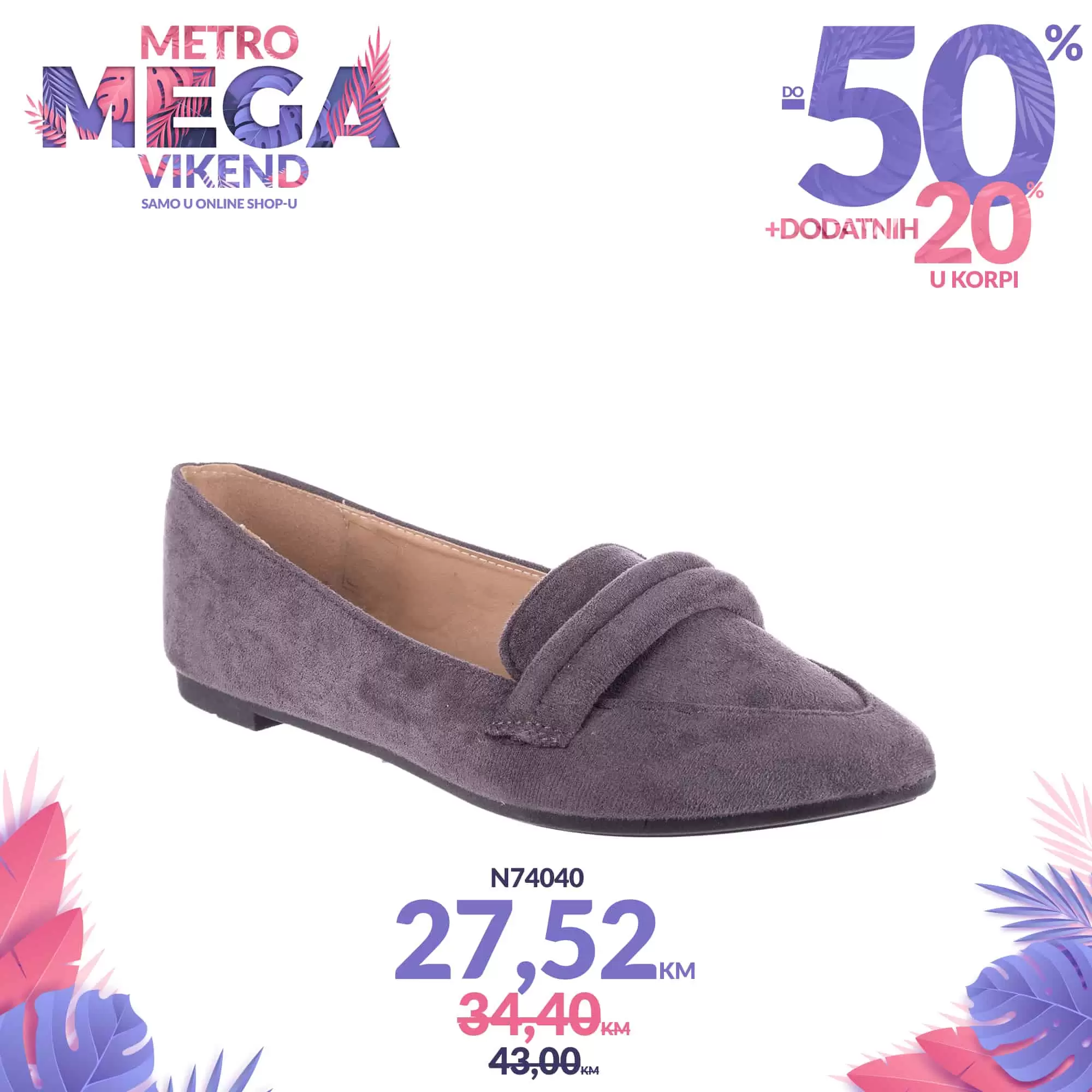 Metro MEGA vikend 20-23.05.2022. OSTVARI dodatnih 20% popusta na već sniženo do 50%!