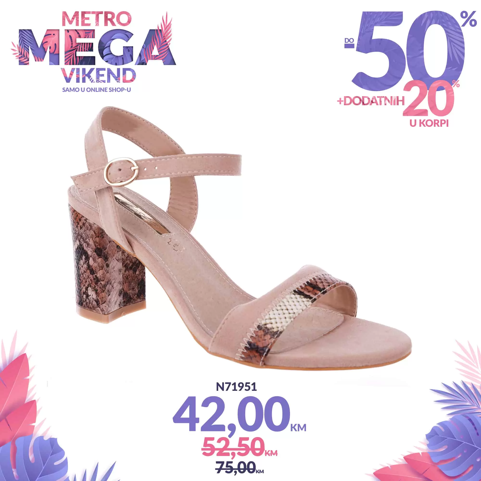 Metro MEGA vikend 20-23.05.2022. OSTVARI dodatnih 20% popusta na već sniženo do 50%!