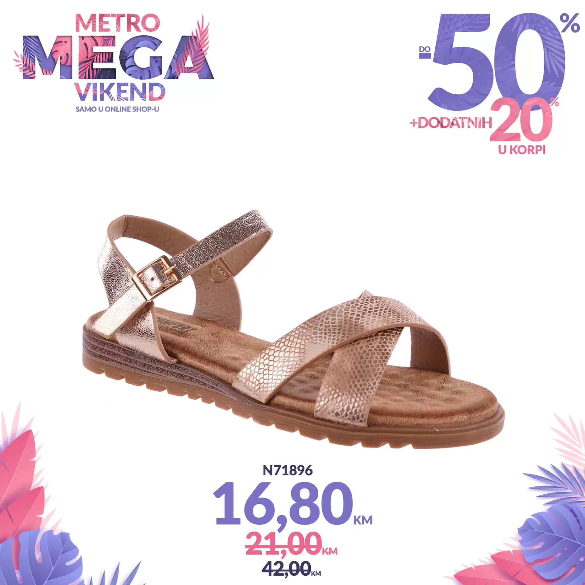 Metro MEGA vikend 20-23.05.2022. OSTVARI dodatnih 20% popusta na već sniženo do 50%!
