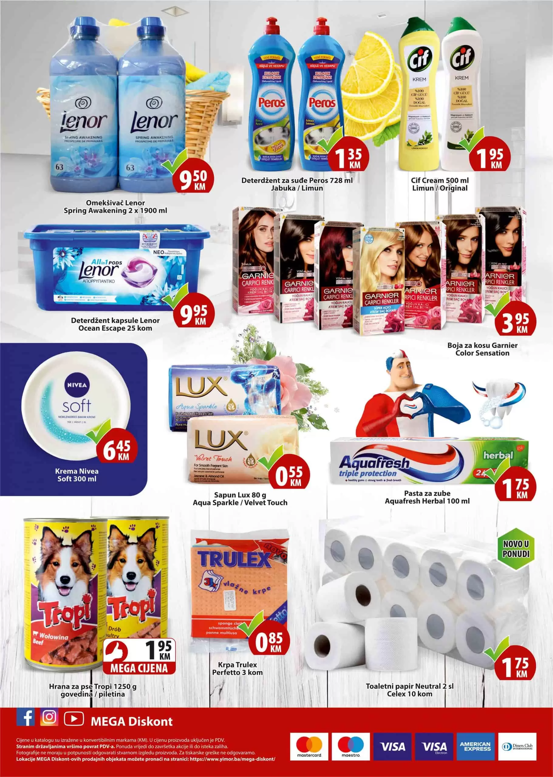 Mega Diskont kataloška akcija donosi nam sjajne akcijske cijene!