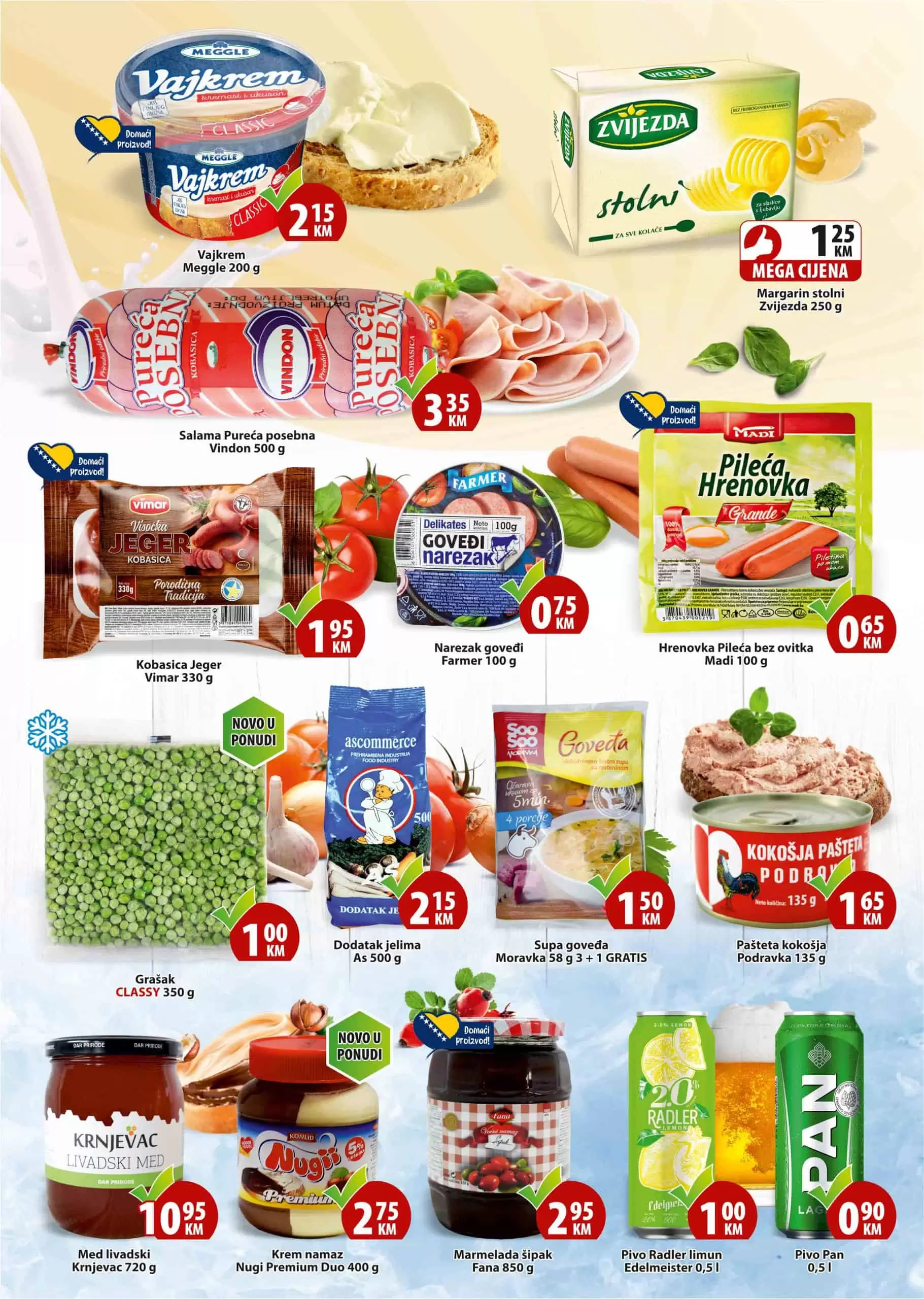 Mega Diskont kataloska akcija donosi nam sjajne akcijske cjene! Posjetite Mega Diskont prodavnice i uzivajte u snizenjima!