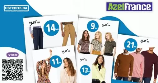 Azel France SNIŽENJE maj 2022.