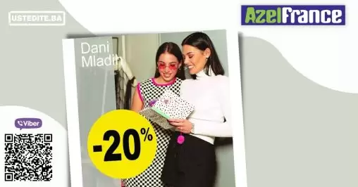 AZEL FRANCE Ostvarite popust 20%!