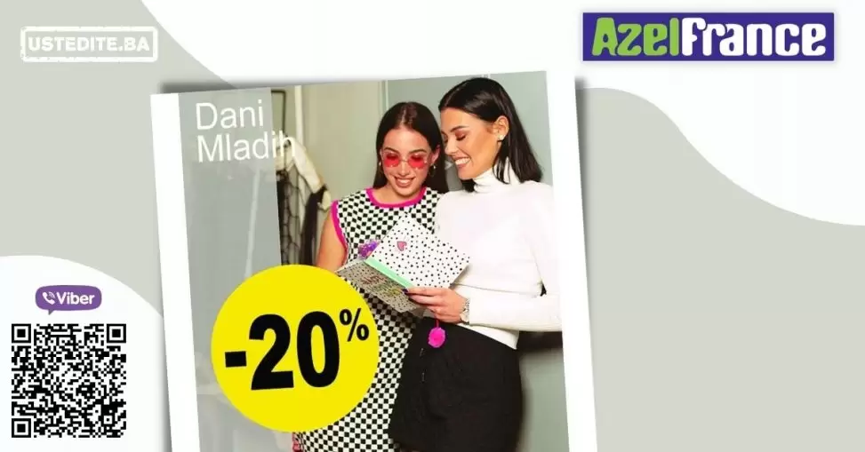 AZEL FRANCE Ostvarite popust 20%!