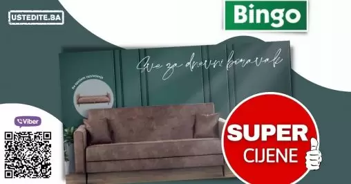 Bingo katalog NAMJEŠTAJ: Ugaone garniture, trosjedi, dvosjedi, fotelje