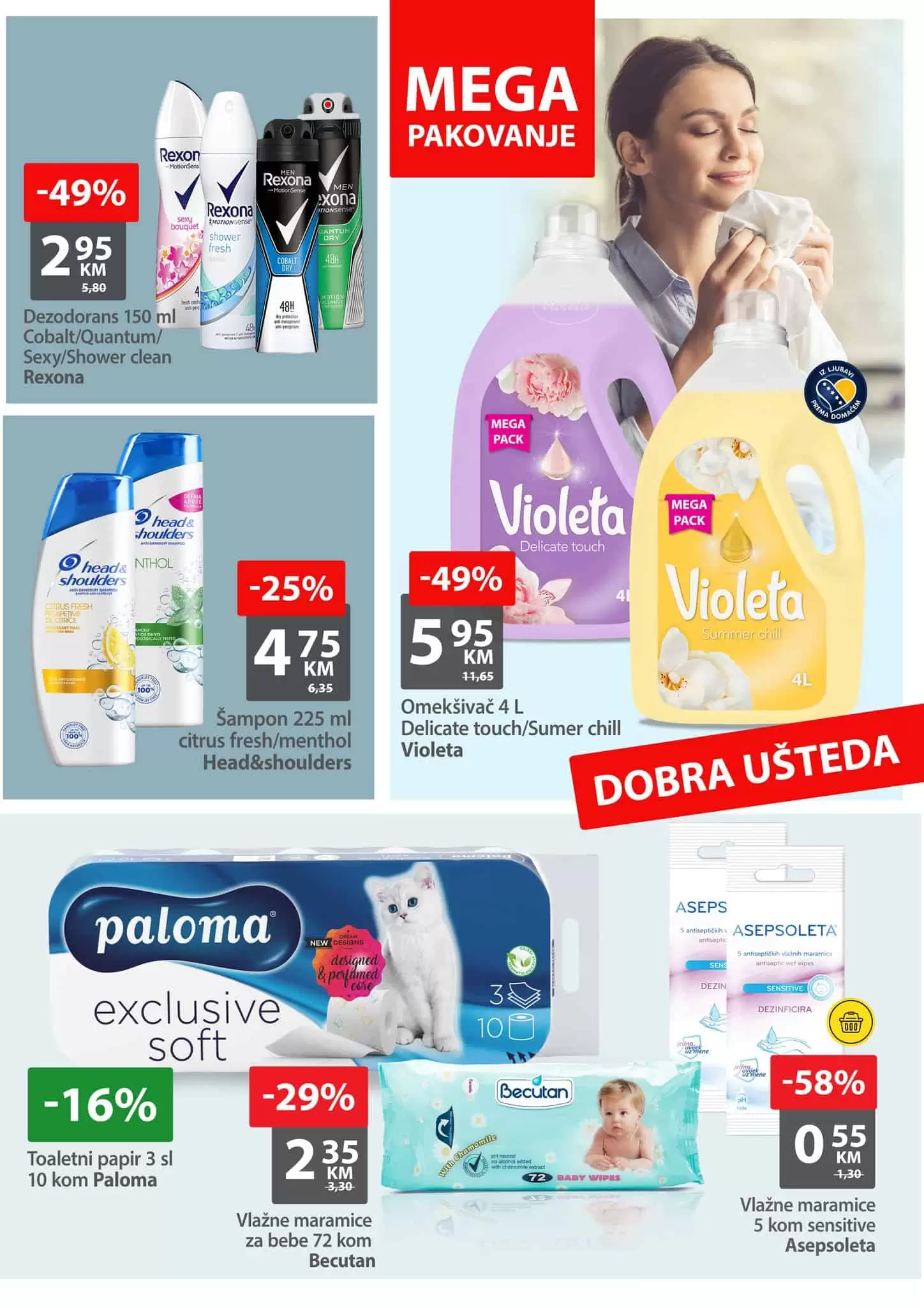 Bingo vikend akcija donosi nam ppuste i do 58%! Uštedite novac i kupujte po snizenim/akcijskim cijenama!