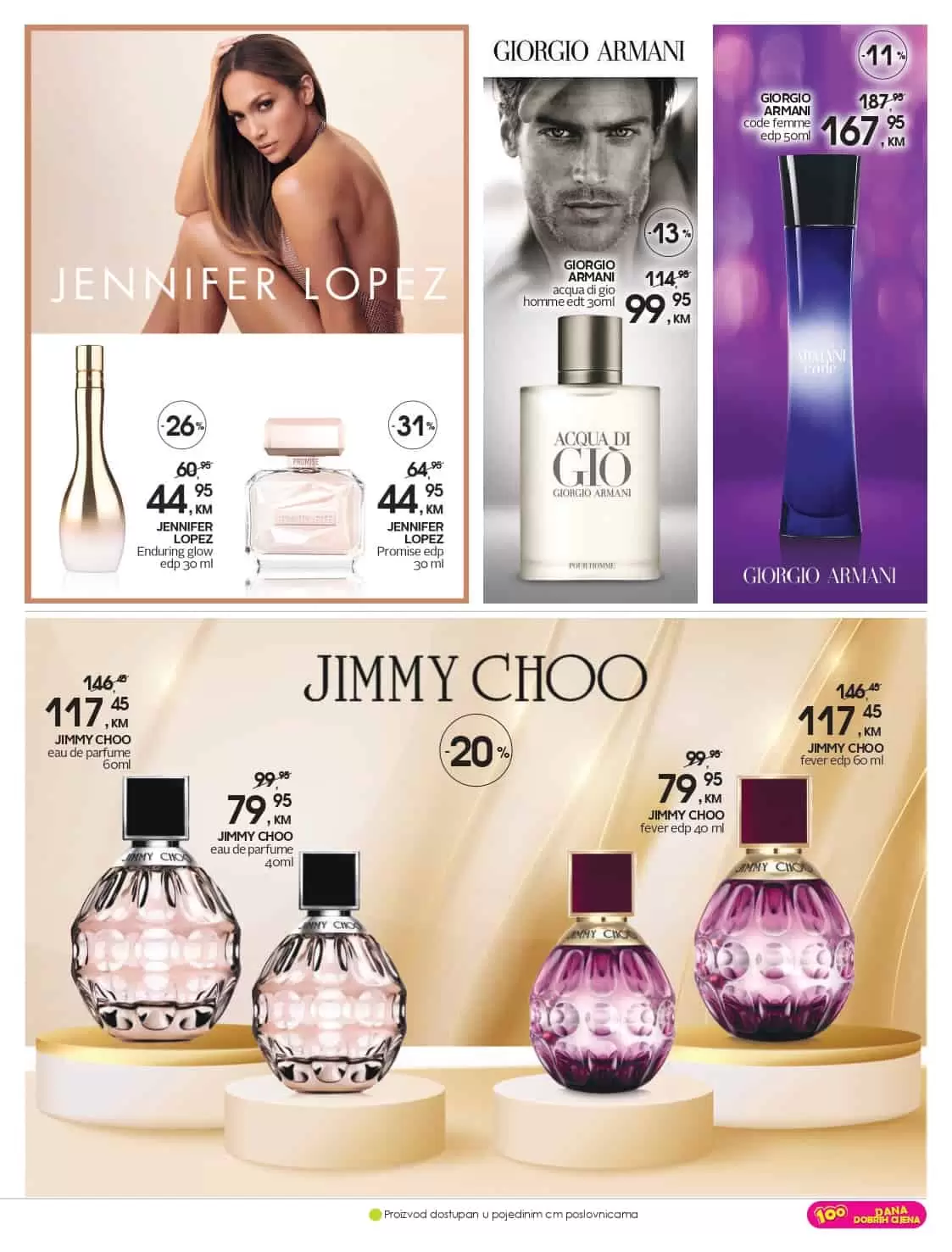 Novi cm katalog donosi nam odlične snižene cijene make up proizvoda! Na sniženju su cm parfemi, proizvodi za suncanje, proizvodi za njegu lica i tijela, muska kozmetika. U cm prodavnicama pronaci cete i veliki izbor proizvoda za bebe.