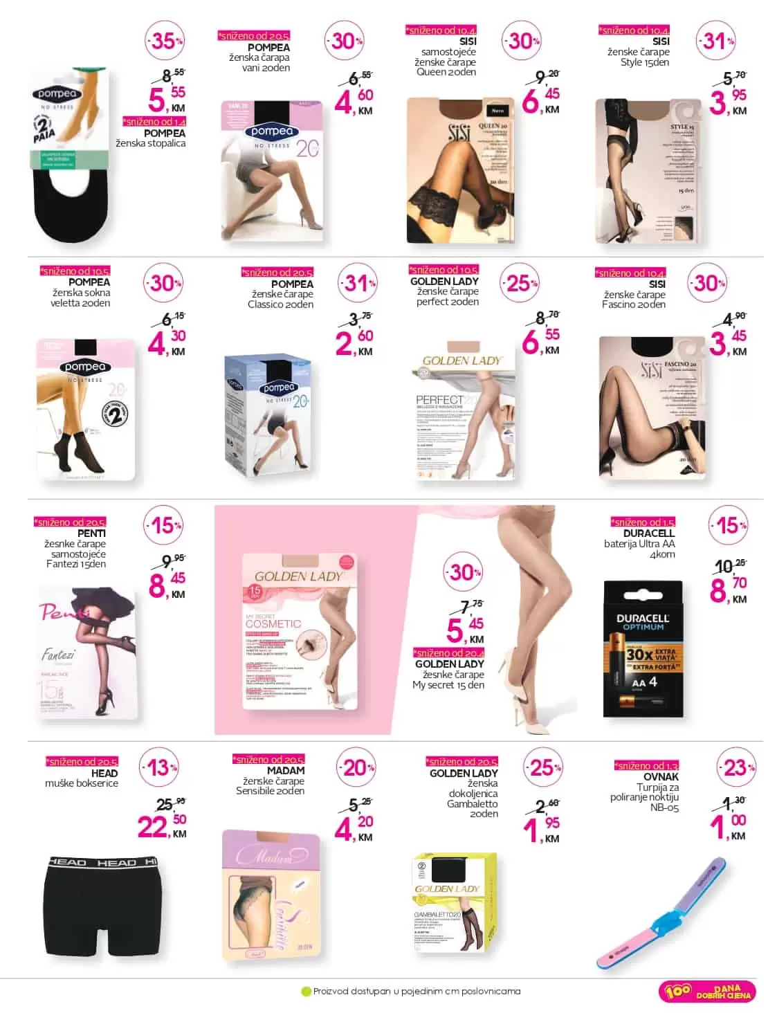 Novi cm katalog donosi nam odlične snižene cijene make up proizvoda! Na sniženju su cm parfemi, proizvodi za suncanje, proizvodi za njegu lica i tijela, muska kozmetika. U cm prodavnicama pronaci cete i veliki izbor proizvoda za bebe.