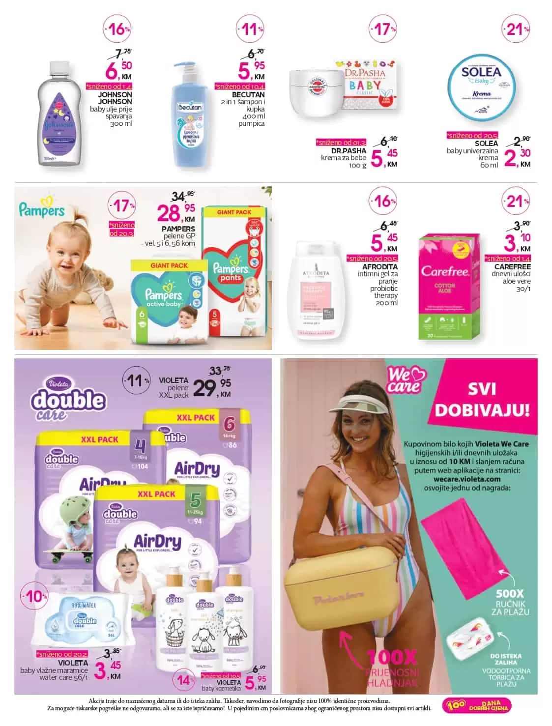 Novi cm katalog donosi nam odlične snižene cijene make up proizvoda! Na sniženju su cm parfemi, proizvodi za suncanje, proizvodi za njegu lica i tijela, muska kozmetika. U cm prodavnicama pronaci cete i veliki izbor proizvoda za bebe.