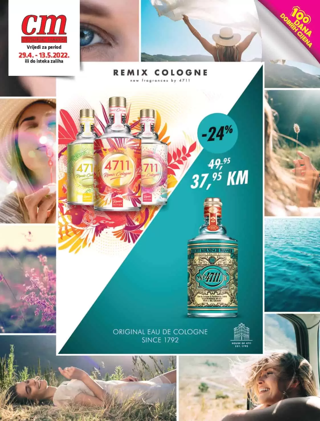 cm katalog donosi nam sniženja i do 50% na make up-u, parfemina, proizvodima za njegu lica i ttijela, kucnoj hemiji..
