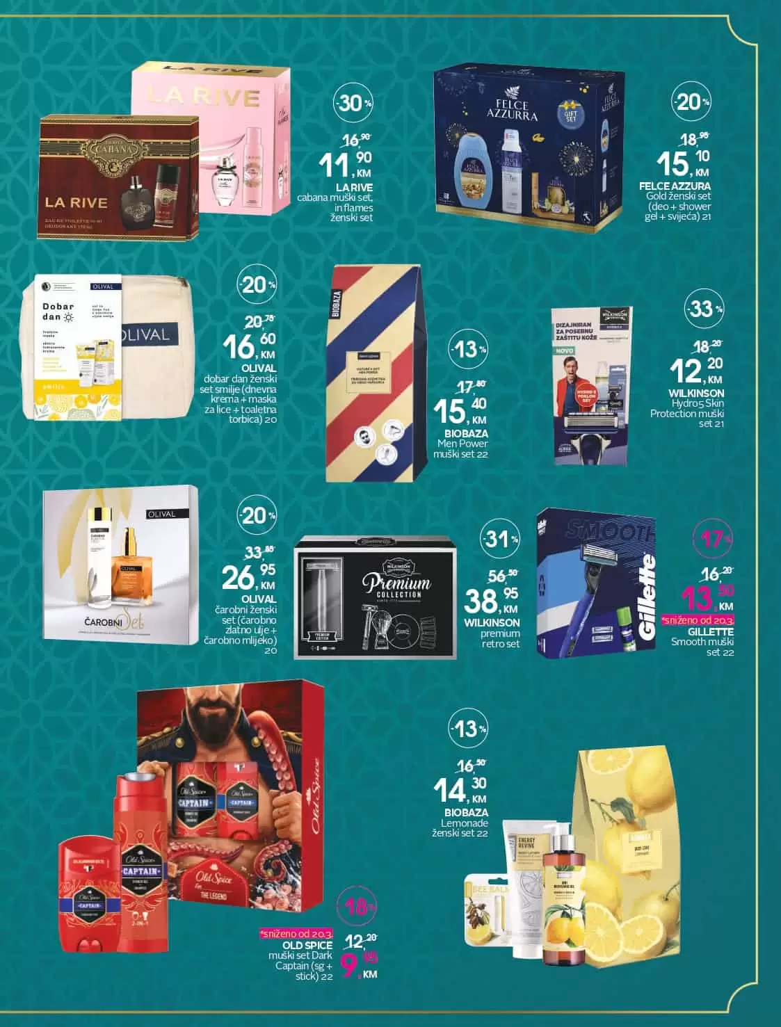 cm katalog donosi nam sniženja i do 50% na make up-u, parfemina, proizvodima za njegu lica i ttijela, kucnoj hemiji..