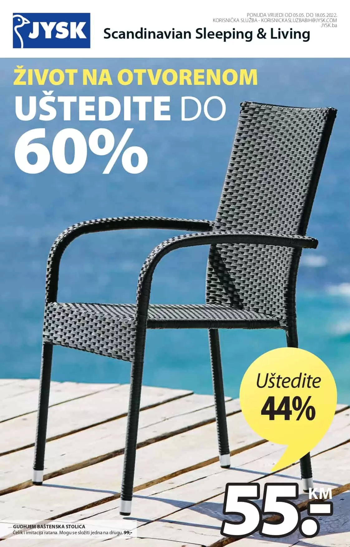 Jysk katalog nam donosi 60% popusta na odabrani JYSK namjestaj