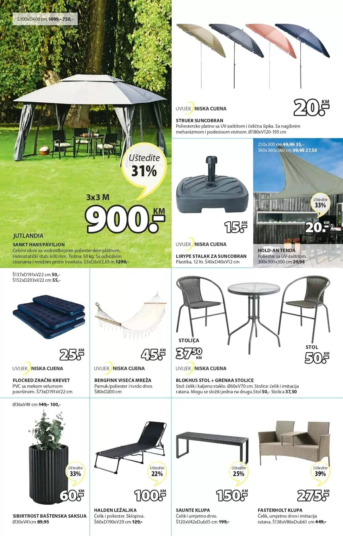 Jysk katalog nam donosi 60% popusta na odabrani JYSK namjestaj