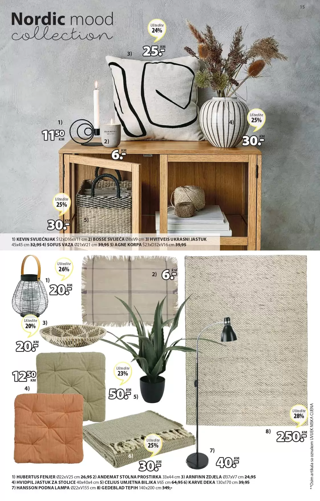 Jysk katalog nam donosi 60% popusta na odabrani JYSK namjestaj