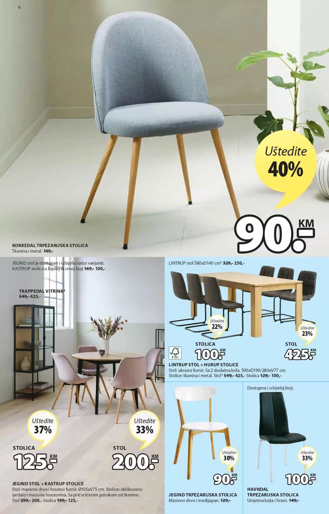 Sniženje JYSK namjestaja!