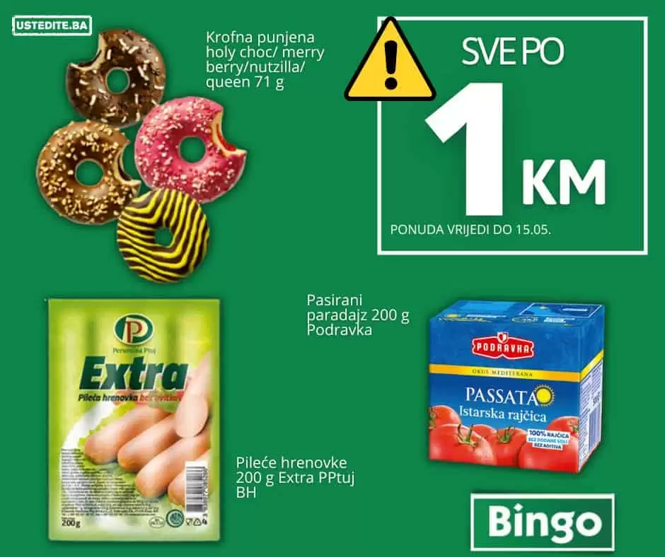 Bingo katalog donosi nam sve po 1 KM! 