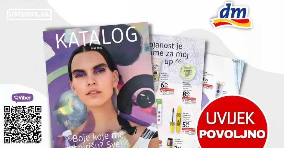 Novi dm Katalog je tu! Donosi nam UVIJEKPOVOLJNO cijene! Posjetite najblizu dm prodavnicu i uštedite novac!