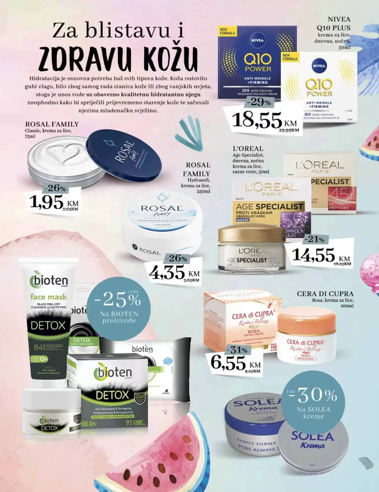 Konzum katalog ljeto donosi nam popuste i do 39%! Na sniženju su proizvodi za suncanje, prozvodi za bebe, pelene za bebe i još mnogo toga!