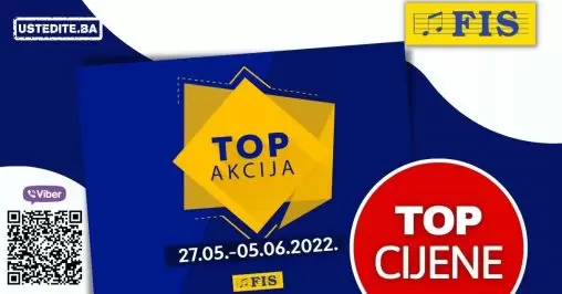 FIS TOP akcija donosi nam TOP cijene za odabrani asortiman!