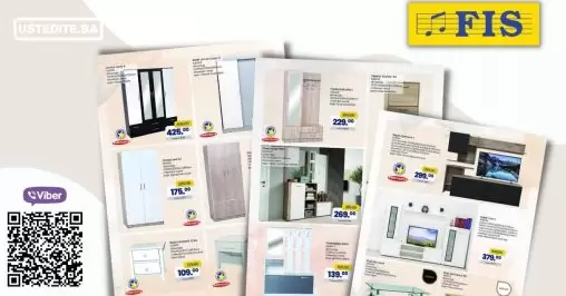 Fis sniženje NAMJEŠTAJA do 03.06.2022.