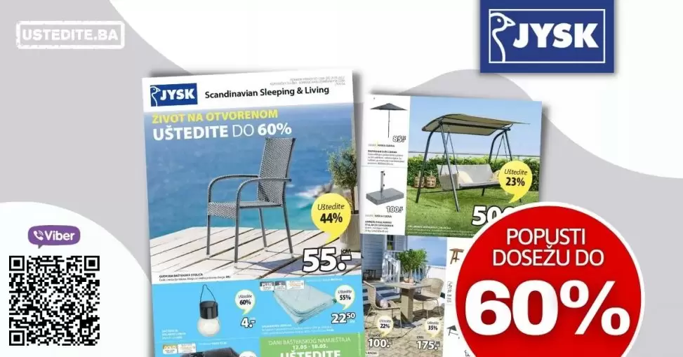 Jysk akcijski katalog 12-25.05.2022.