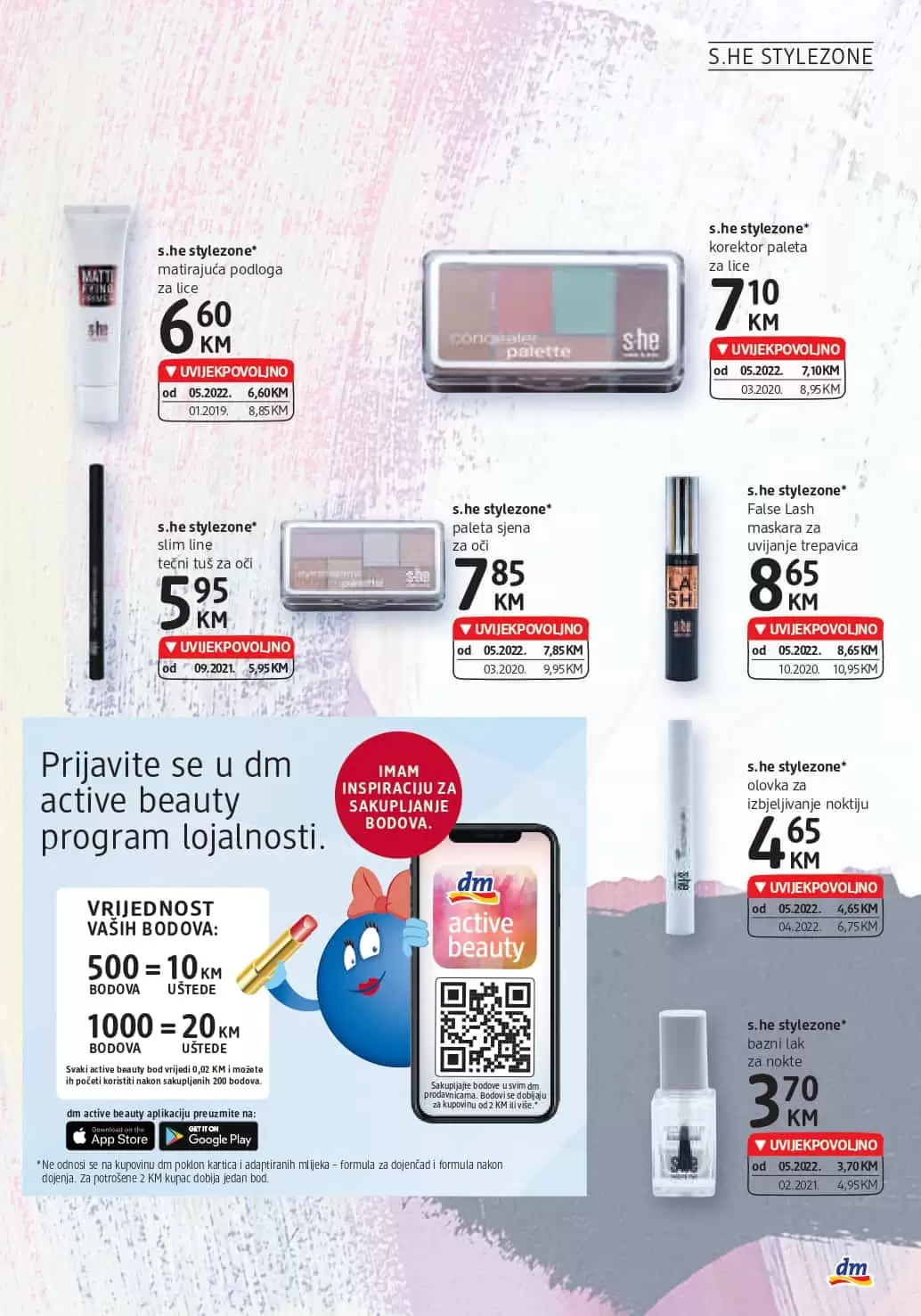 Novi dm Katalog je tu! Donosi nam UVIJEKPOVOLJNO cijene! Posjetite najblizu dm prodavnicu i uštedite novac!