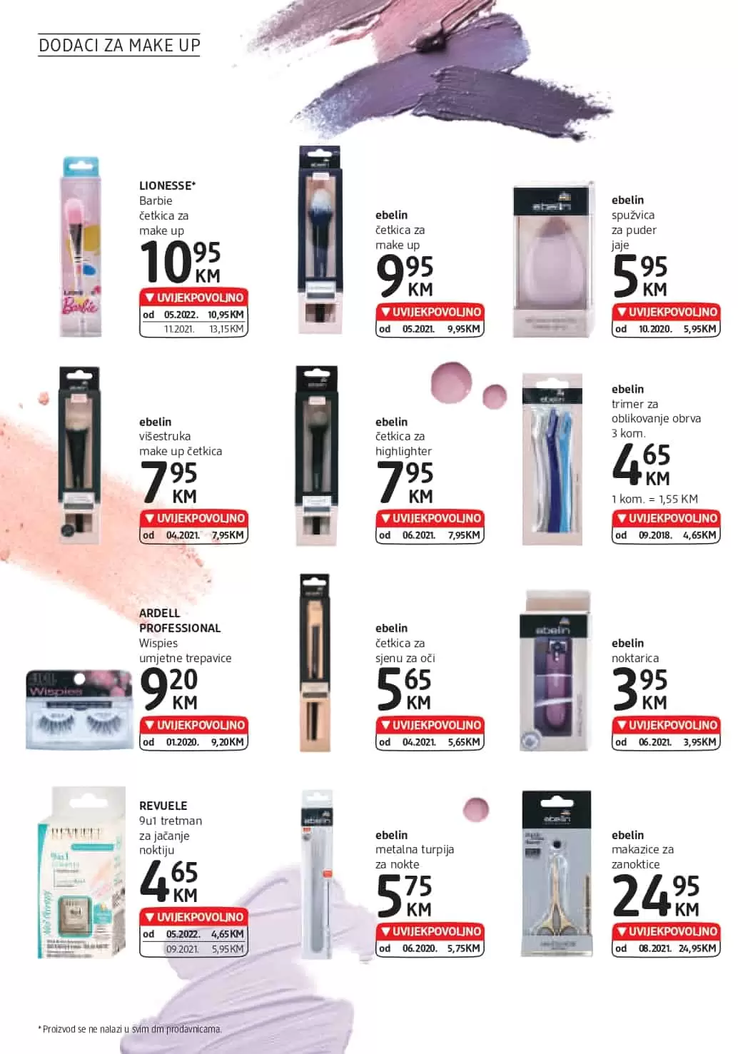 Novi dm Katalog je tu! Donosi nam UVIJEKPOVOLJNO cijene! Posjetite najblizu dm prodavnicu i uštedite novac!